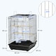 image 7 of PawHut 59cm Bird Cage with Openable Top, Stand, Tray, Handles, Feeding Bowls