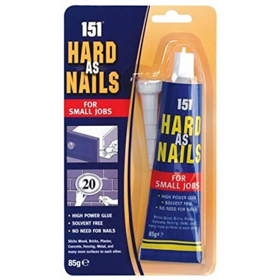 image 1 of HARD AS NAILS GLUE-FOR SMALL JOBS-HIGH POWER GLUE