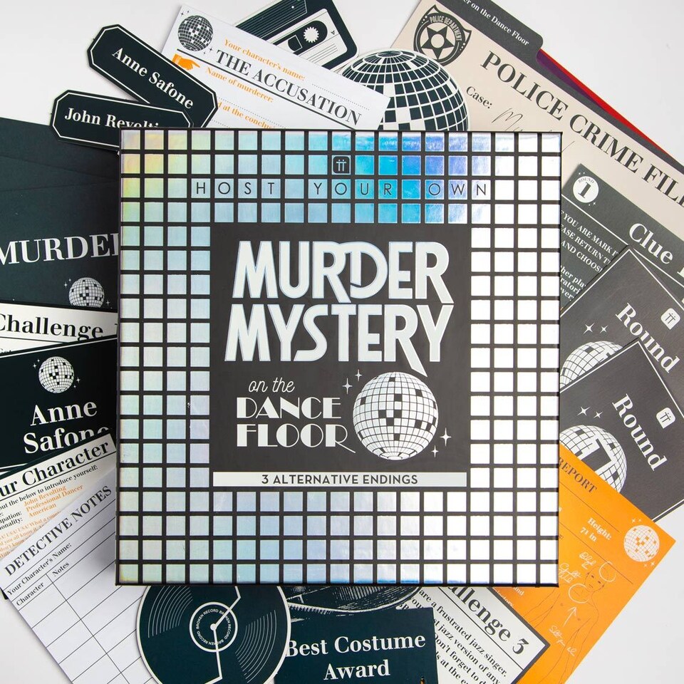 image 1 of Host Your Own Murder Mystery On The Dance Floor Party Game