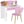 Pink and white