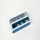 image 3 of Pivotell Blue Daily & Weekly Pill Box Organiser Set - with an Innovative Easy to Open Roller Shutter