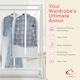 image 2 of 10 x Caraselle Peva Suit Covers (Approx. 99 x 60cms) Clear