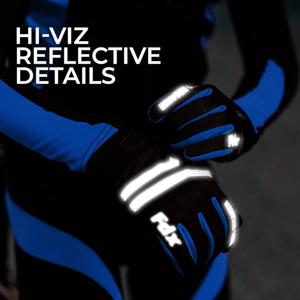 image 1 of Dryrest Full Finger Winter Cycling Gloves Thermal Windproof Padded Glove