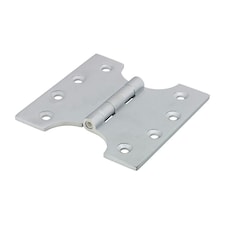 Timco - Parliament Hinges - Solid Brass - Satin Chrome (Size 102 x 100 - 2 Pieces) N/A
