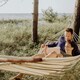 image 2 of Brasilia Cappuccino Hammock Multi | Cappuccino