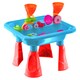 image 1 of The Magic Toy Shop Sand and Water Table 23 Piece Outdoor Play Equipment Blue