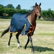 image 1 of Gallop Equestrian Trojan 100 Standard Turnout Red | Size: 5ft 9
Colour: Navy/Red