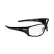 image 1 of Dewalt Auger Safety Eyewear - Black/Clear - One Size