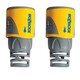 image 1 of Hozelock Hose End Connector (2 Pack) - Yellow - One Size