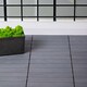 image 5 of Cosmo Garden Patio Cosmopolitan Decking Tiles - Light Grey | Grey | Light Grey | Pack of 40