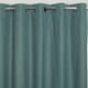 image 2 of Sundour Cosmos Eyelet Curtains Denim Blue | 90x90"