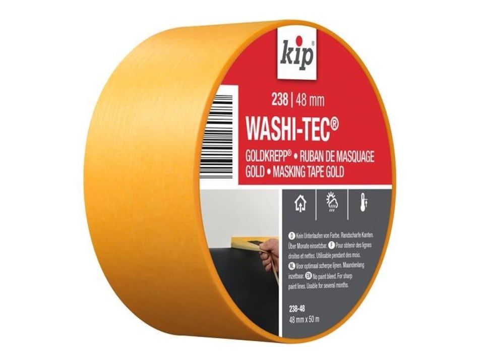 image 1 of KIP - 238 Premium WASHI-TEC Masking Tape 48mm x 50m