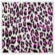 image 1 of Pink fluffy leopard (Picture Frame) White | S