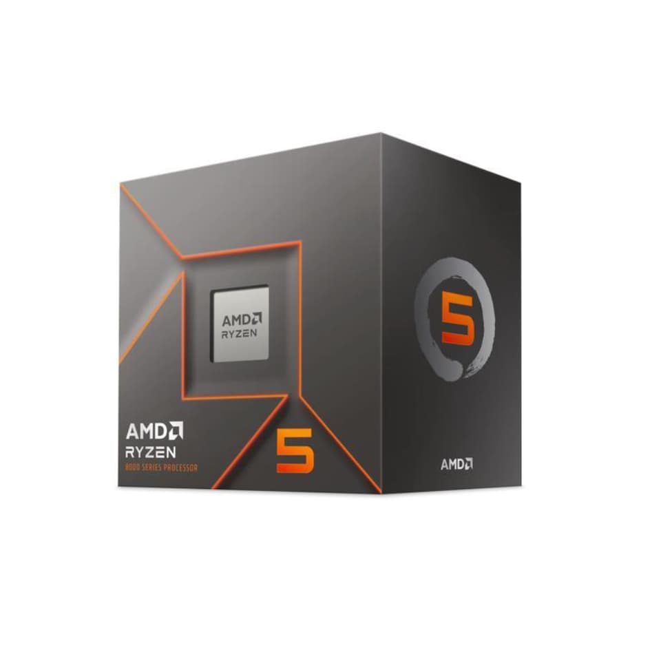 image 1 of AMD Ryzen 5 8400F Zen 4 Socket AM5 6-Core 12 threads Processor 4.2GHz 16MB cache