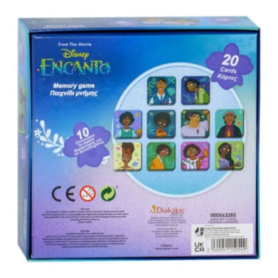 image 1 of Disney Encanto Memory Game 20 Cards