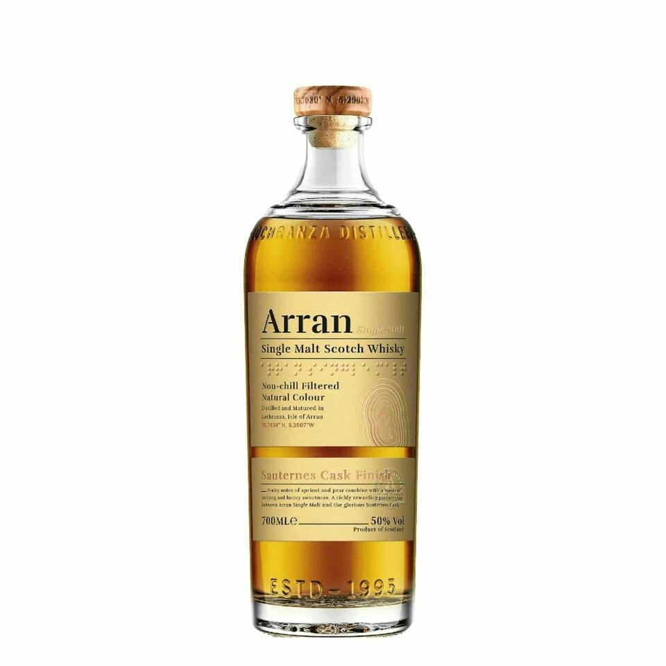image 1 of Arran Sauternes Cask Finish Whisky