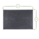 image 3 of Nicola Spring 2x Heavy Duty Door Mats - 60 x 40cm - Welcome - Rubber Indoor Outdoor Floor Mat Dirt Trapper Rug Non Slip Doormat