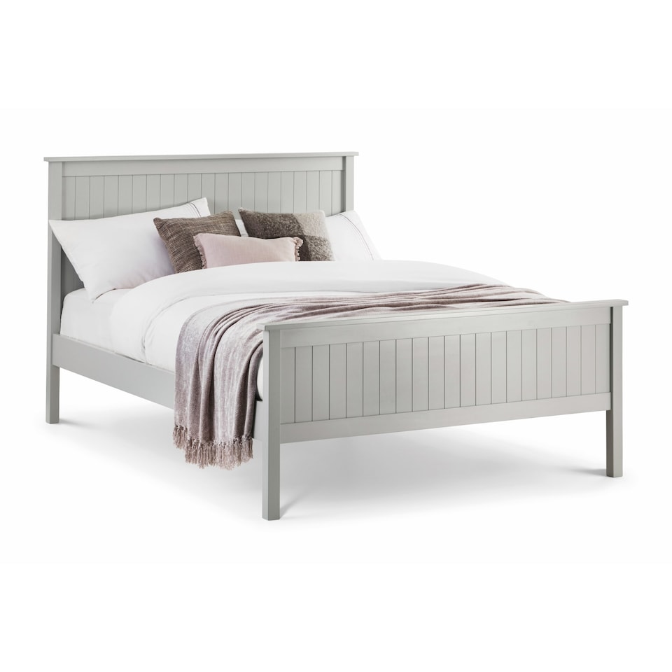 image 1 of Garnet Bed - Dove Grey -  Double (135cm)