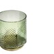 image 4 of Elm Embossed Candle Holder Green