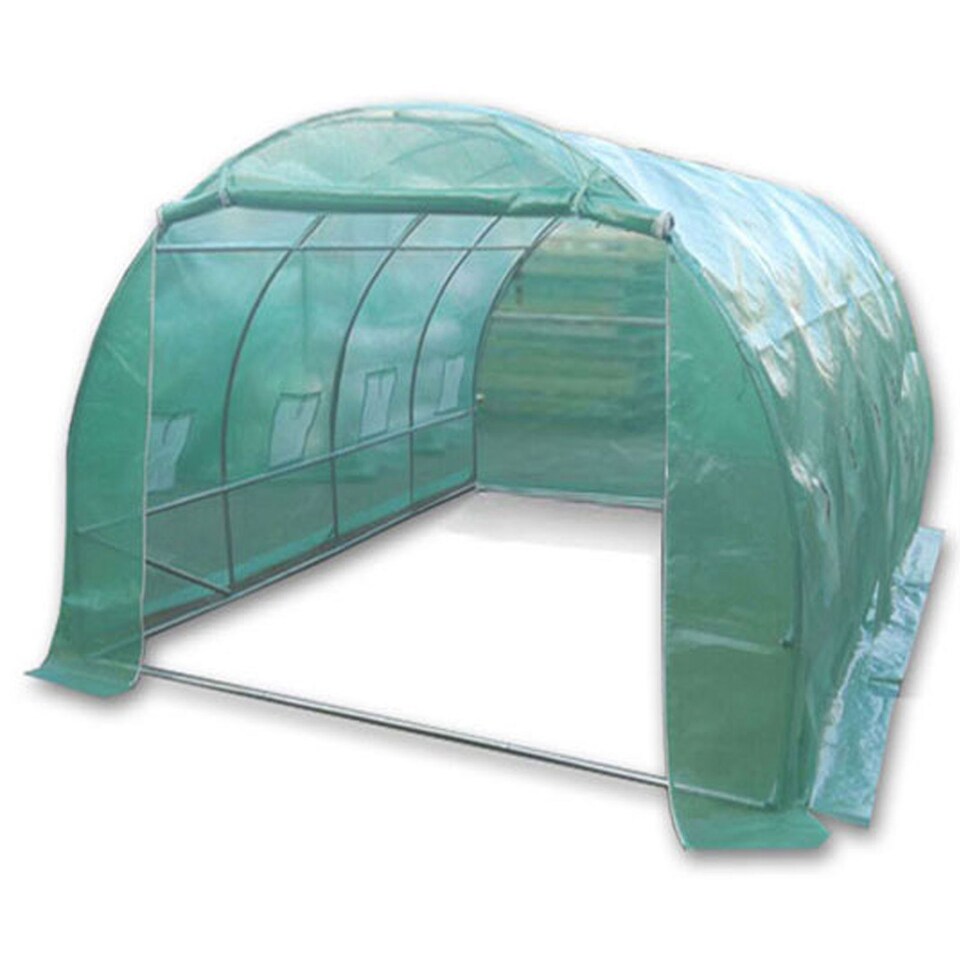 image 1 of 4m x 3m (13' x 10' approx) Pro+ Polytunnel Greenhouse - Green