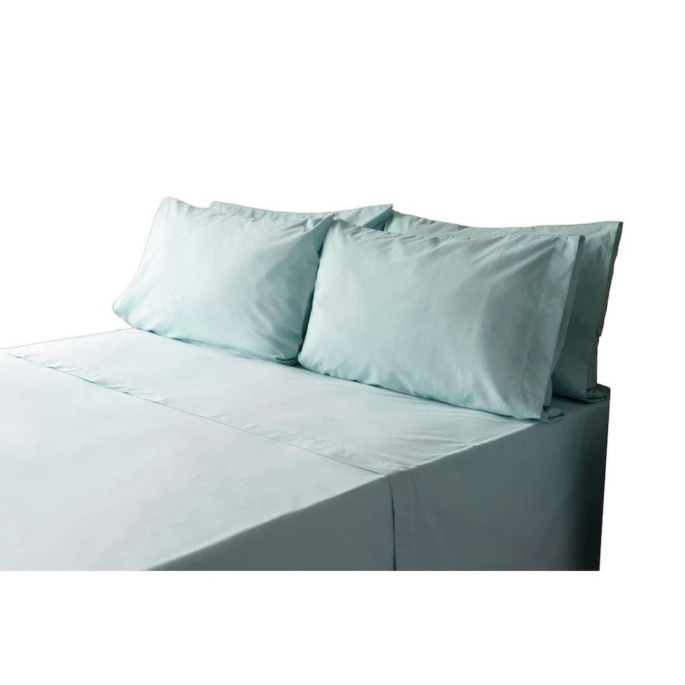 Belledorm Cotton Extra Deep Fitted Sheet - Duck Egg - Single