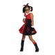 image 1 of Harley Quinn Childrens/Kids Tutu Costume - Red/Black - S Red | S