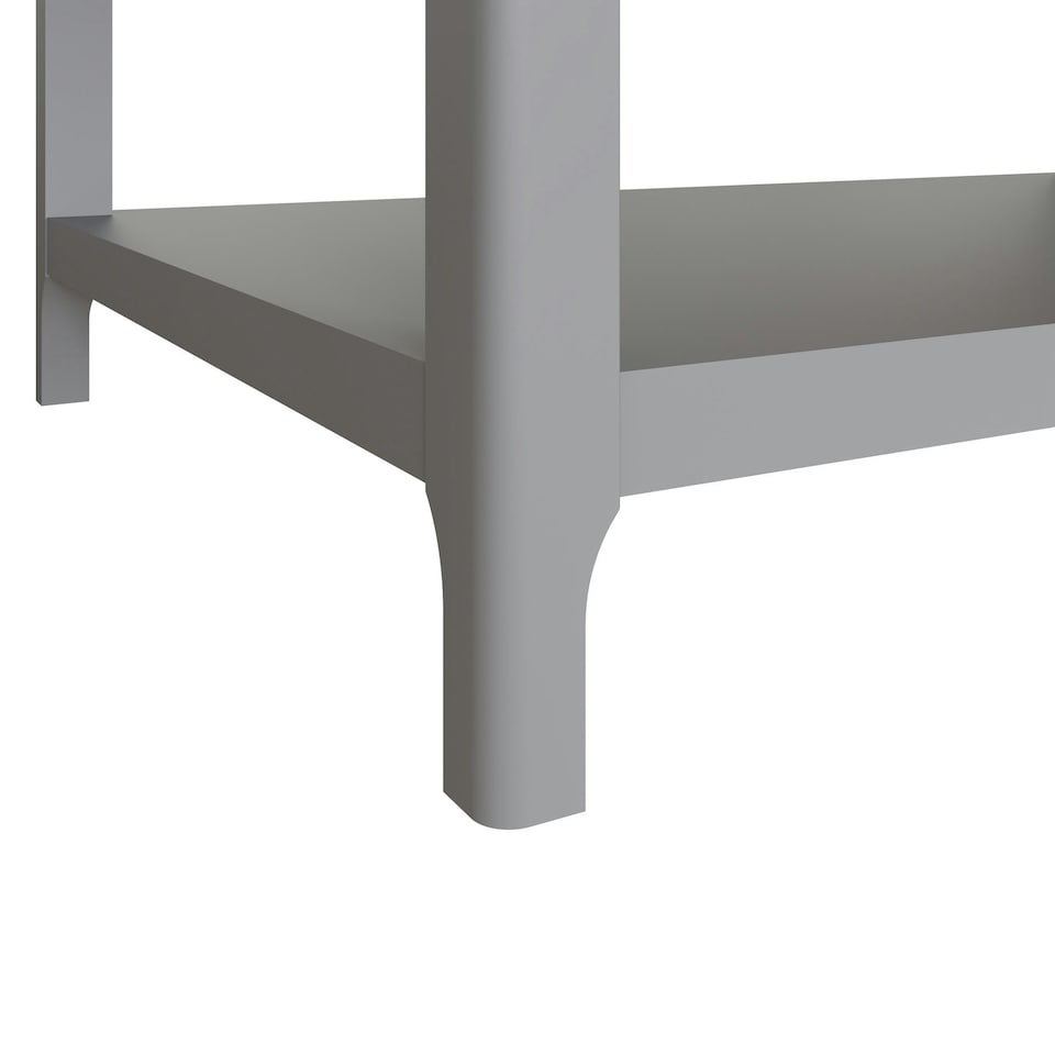 image 1 of Taberno Oak Coffee Table Dove Grey Grey