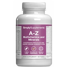 A to Z Multivitamins & Minerals - 180 Tablets