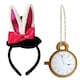 image 1 of Mini Rabbit Costume Set - Hat & Clock Black | One Size