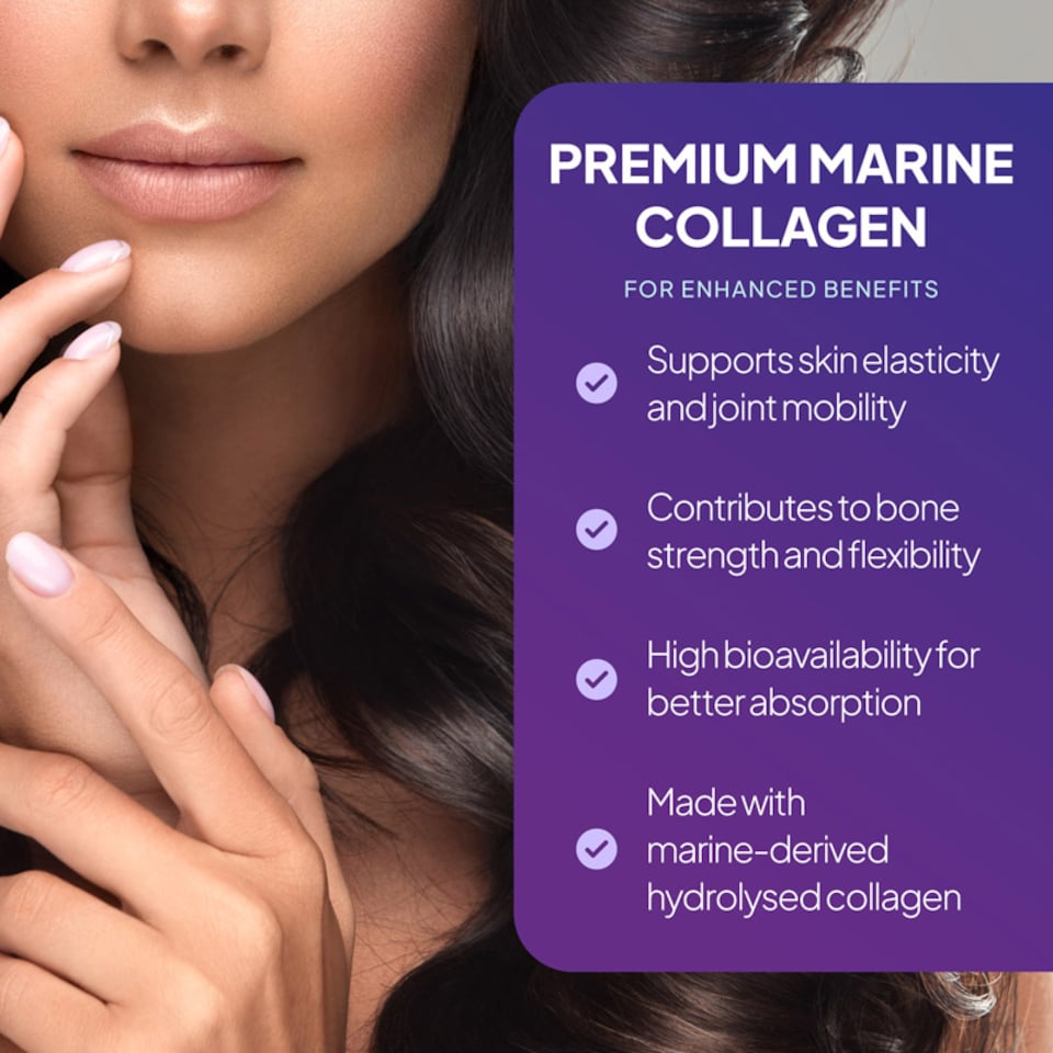 image 1 of Marine Collagen 1500mg - 180 Tablets | Multi