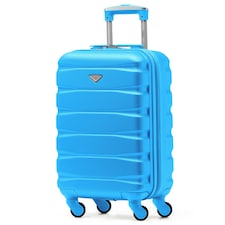 55x35x20cm Carry On Cabin Hard Shell Suitcase - 100+ Airlines Approved Including EasyJet (Paid), British Airways, Ryanair (Priority), TUI Blue | Turquoise | Cabin Bag
