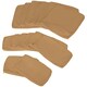 image 6 of Outsunny Garden Rattan Sofa Set Polyester Cover Replacement No Cushion 