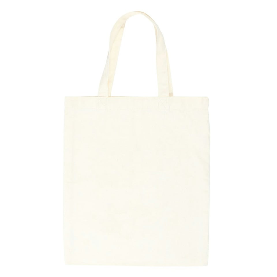 image 1 of Something Different Full Of Crystals Cotton Tote Bag - Black/White - One Size | Black