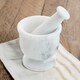 image 1 of Interiors by Ziarat Mortar and Pestle,Perfect Grinding Large Pestle and Mortar,Easy to Clean Antique Mortar and Pestle