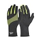 image 1 of Reebok Running Gloves — Black XL with Smart Touch Tech & Reflective Detail | Black | BLACK | XL