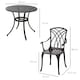 image 5 of Outsunny 5 PCs Coffee Table Chairs Outdoor Garden Furniture Set