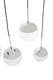 image 5 of Interiors by Premier Industrial Chrome 5 Pendant Light, Adjustable Globe Pendant Ceiling Light for Dining Table, Hanging Light