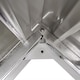 image 7 of Groundlevel Extra Large Galvanised Metal Garden Storage Shed Lockable Door