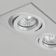 image 5 of BHS Faina 2 Light Adjustable Double Recessed Spotlight | Silver | Silver | 1