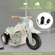 image 9 of COSTWAY 6V Kids Bubble Car Electric Motorcycle Beige