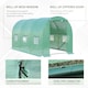 image 5 of Outsunny Greenhouse Polytunnel Walk-in Flower Plant Steel 4 x 2 M Outdoor