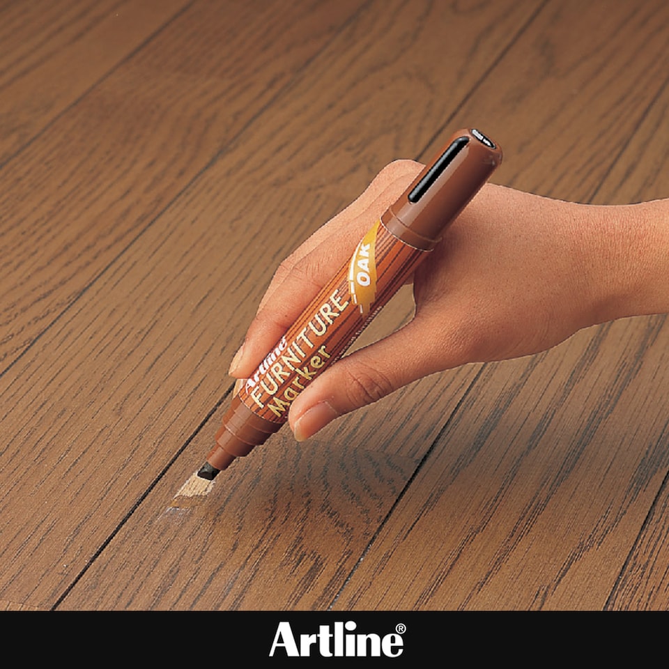 image 1 of Artline Pack of 4 Furniture Restoration Marker Pens - Set 2