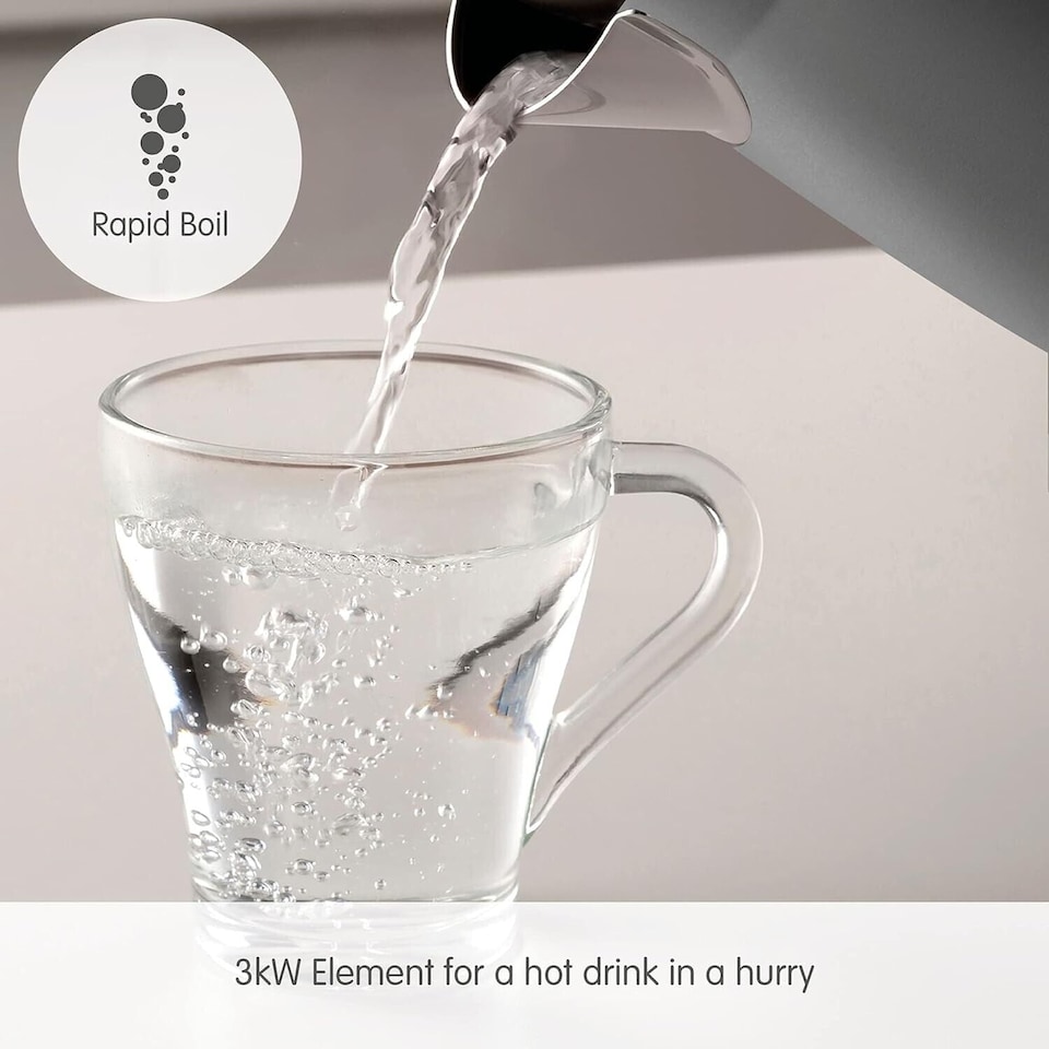image 1 of Morphy Richards Illumination Jug Kettle Titanium