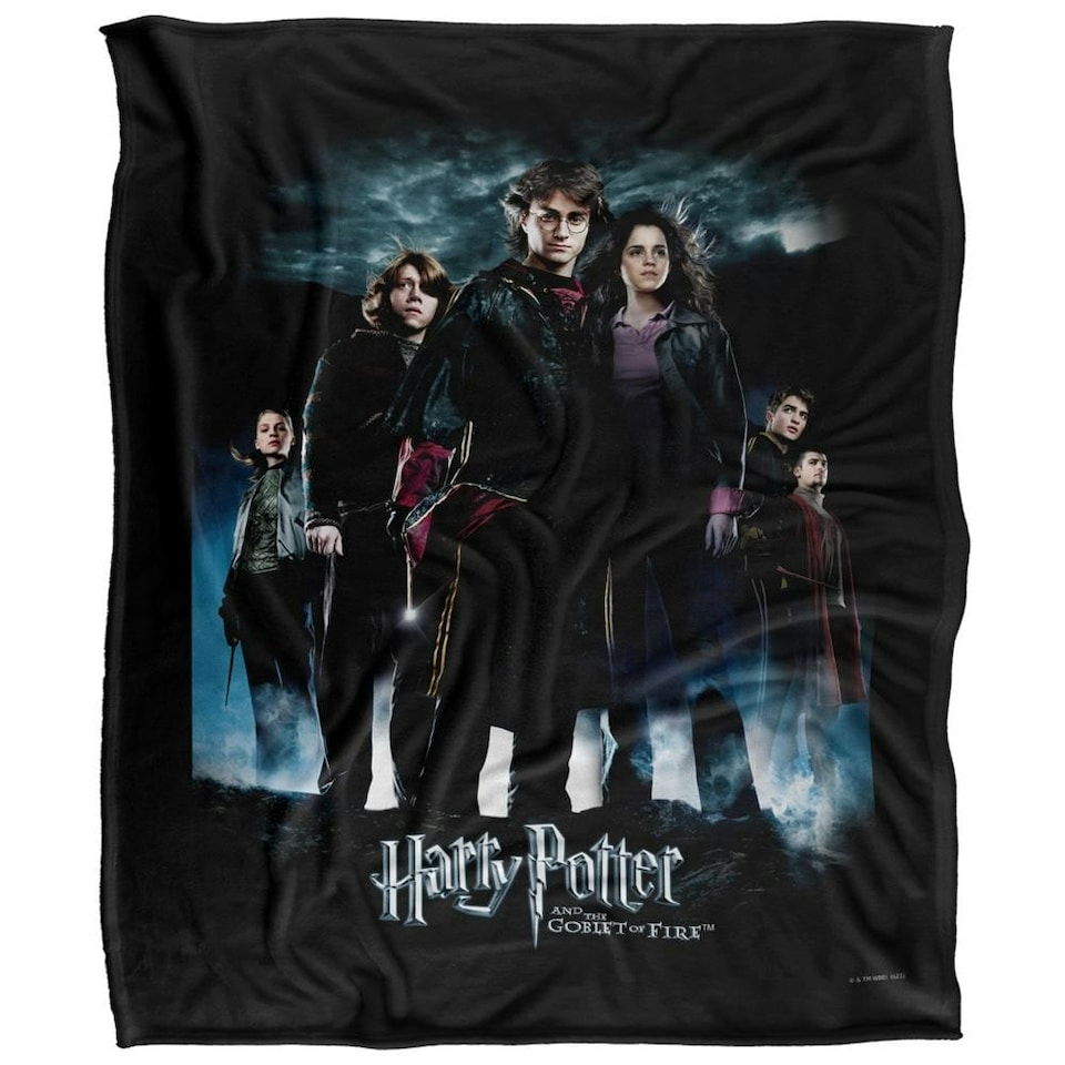 image 1 of Harry Potter Goblet Of Fire Movi Poster Blanket - Multicoloured - One Size