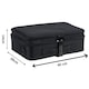image 5 of Nanshy Travel Makeup Case with Mirror - Professional, Waterproof, Adjustable Compartments