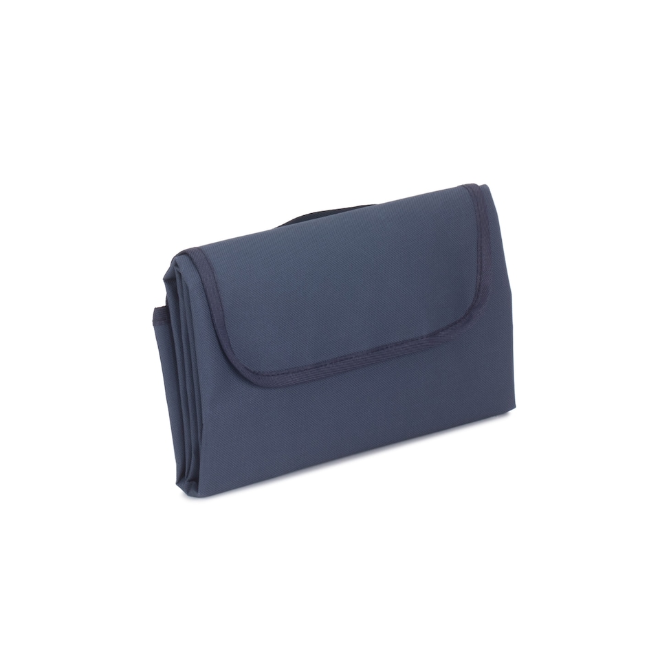 image 1 of Navy Blue Waterproof Picnic Blanket | Blue | Blue