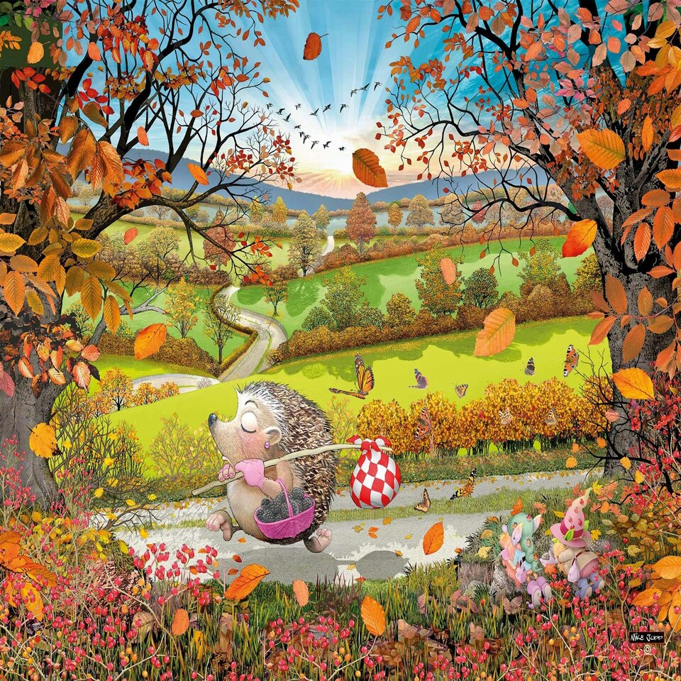 image 1 of Mike Jupp Priscilla Prickle 1000 Piece Jigsaw Puzzle
