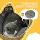 image 3 of PawHut Wicker Cat House with Washable Cushion for Indoor Cats, Light Brown