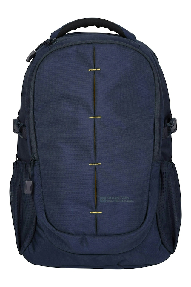 image 1 of Mountain Warehouse Vic Laptop Bag Durable Padded Work Travel Backpack Rucksacks | Yellow