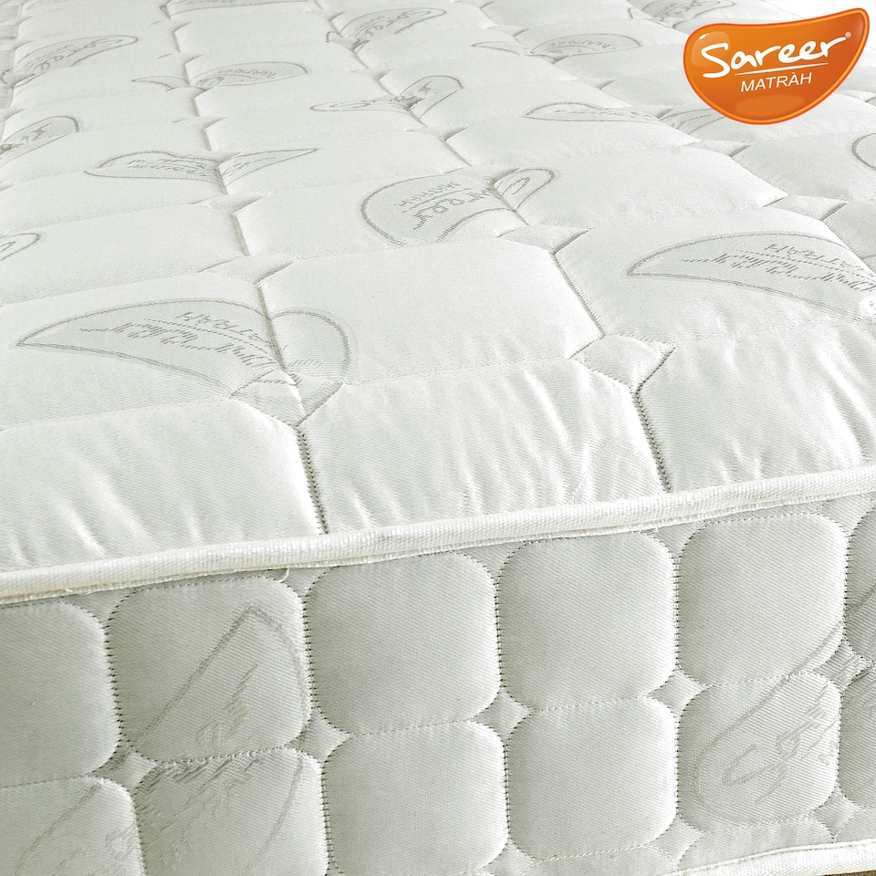 image 1 of Sareer Orthopaedic Coil Sprung Mattress 3FT White | Single